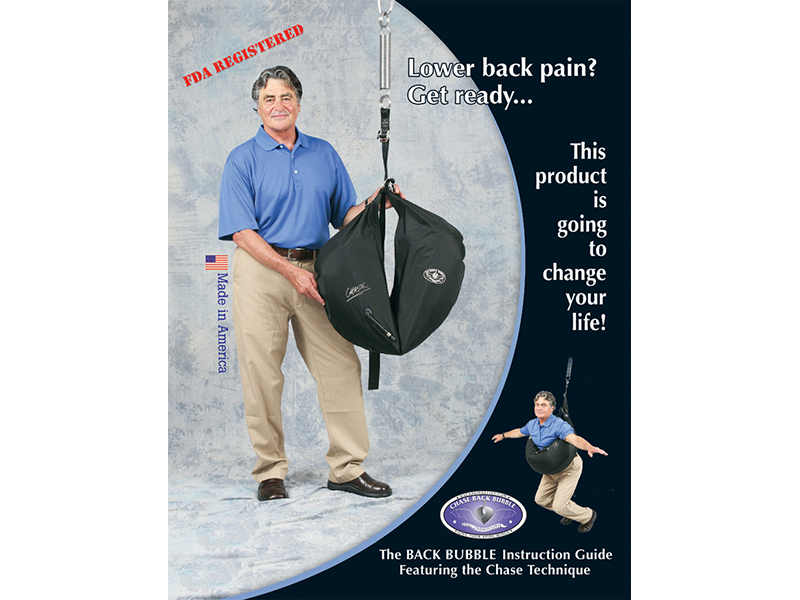 NEW The Back Bubble Back Pain Relief Traction Device
